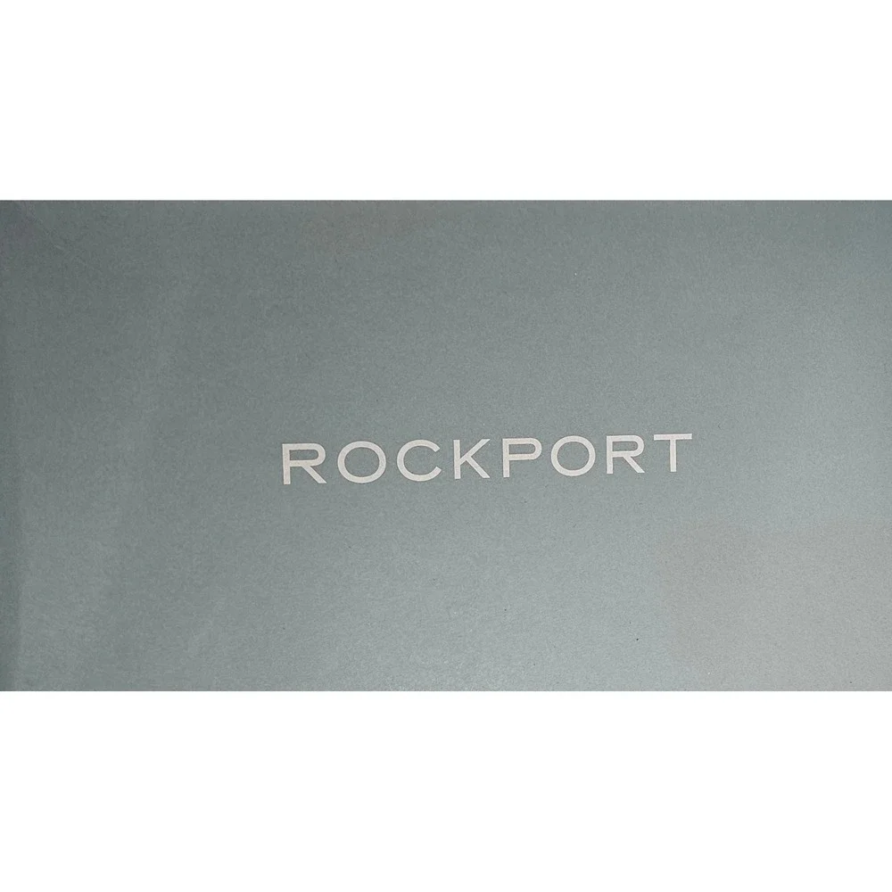 Rockport Total Motion TM‎ Salima Pump CG7773 Black Patent Leather Block Heel 5M
